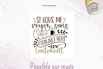 ✨ Wrap UV DTF citation française – À poser sur mug, canette, gourde ou snow globe ✨