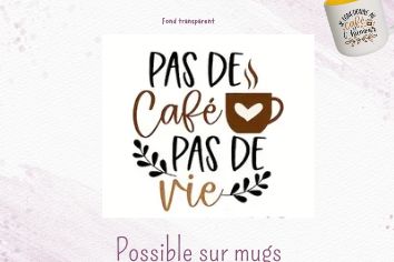 ✨ Wrap UV DTF citation française – À poser sur mug, canette, gourde ou snow globe ✨