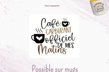 ✨ Wrap UV DTF citation française – À poser sur mug, canette, gourde ou snow globe ✨
