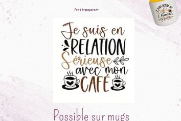 ✨ Wrap UV DTF citation française – À poser sur mug, canette, gourde ou snow globe ✨