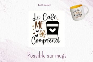 ✨ Wrap UV DTF citation française – À poser sur mug, canette, gourde ou snow globe ✨