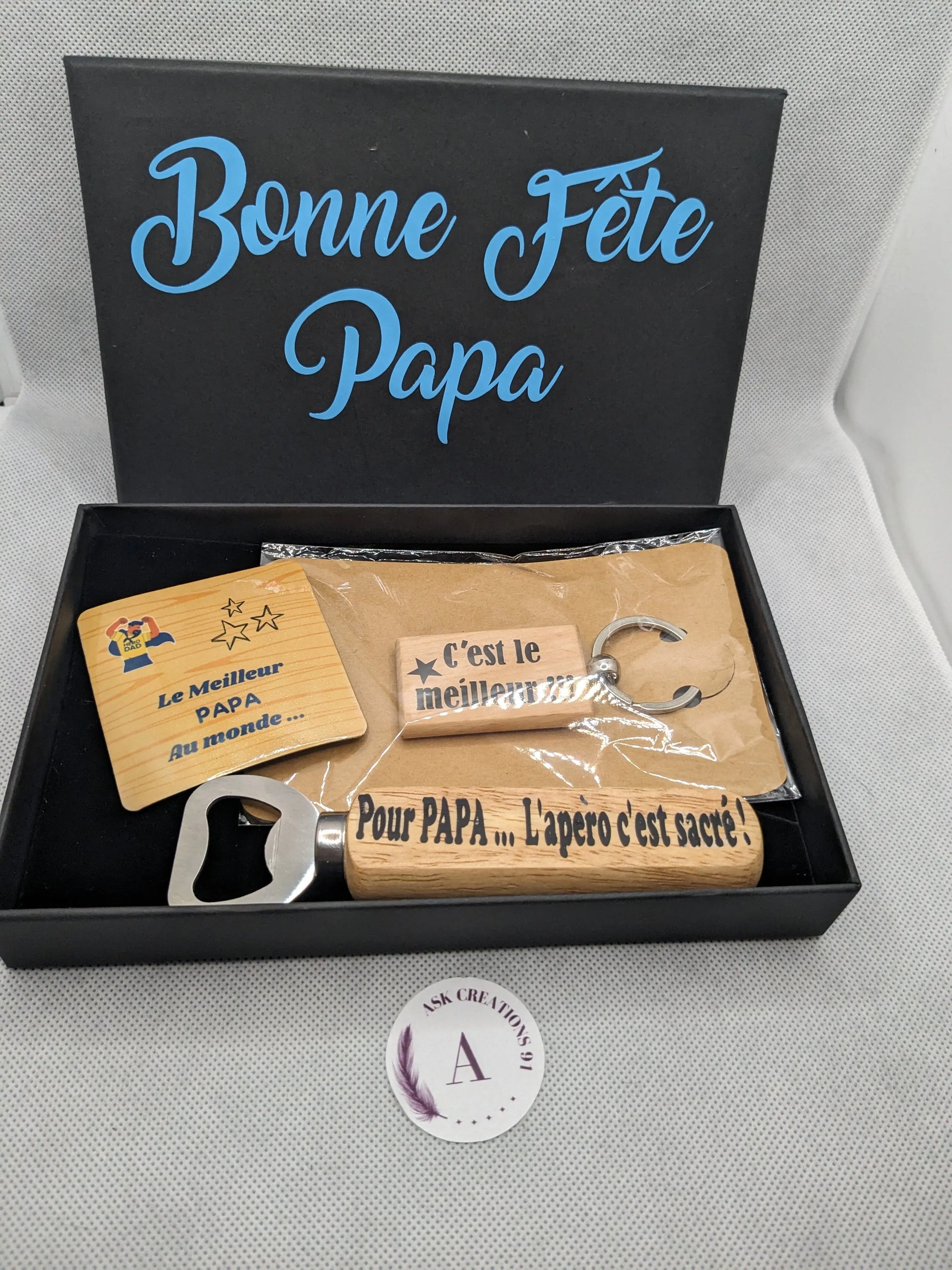 Coffret bonne fête papa ASK créations 91