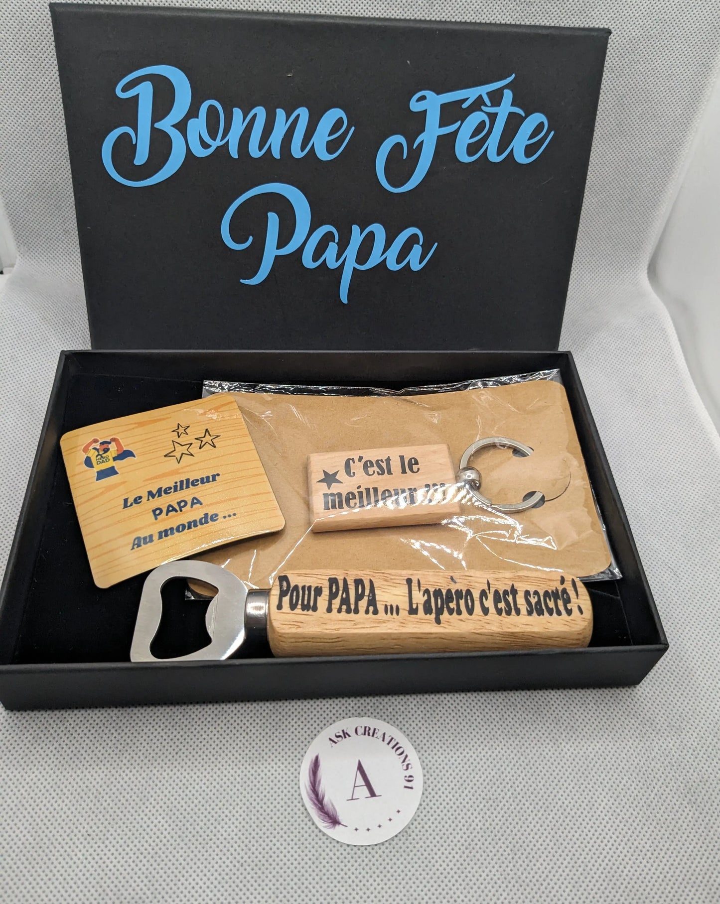 Coffret bonne fête papa ASK créations 91