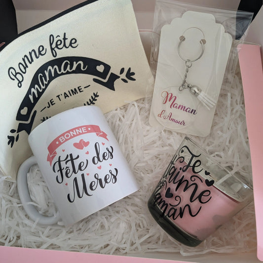 coffret grand modèle rose fête des mères - ASK creations 91