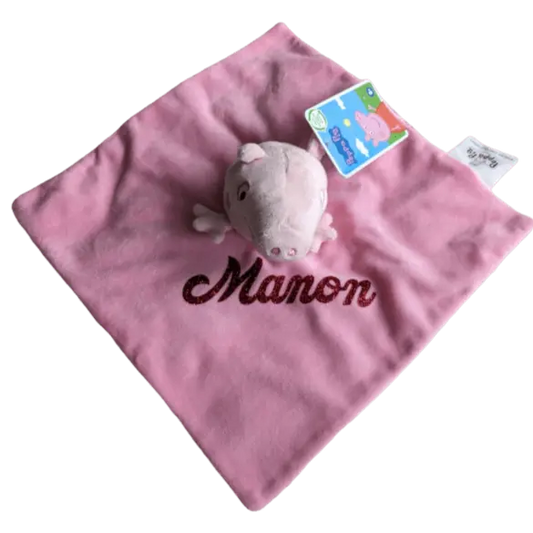 DOUDOU ROSE personnalisable idéal naissance