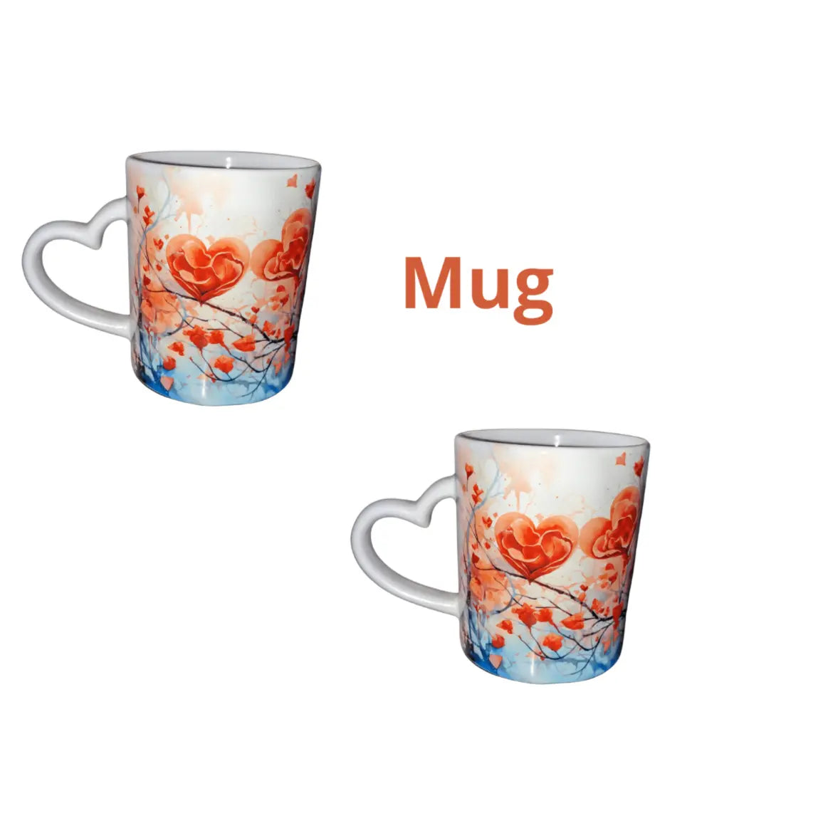 Mug personnalisée anse coeur - ASK créations 91