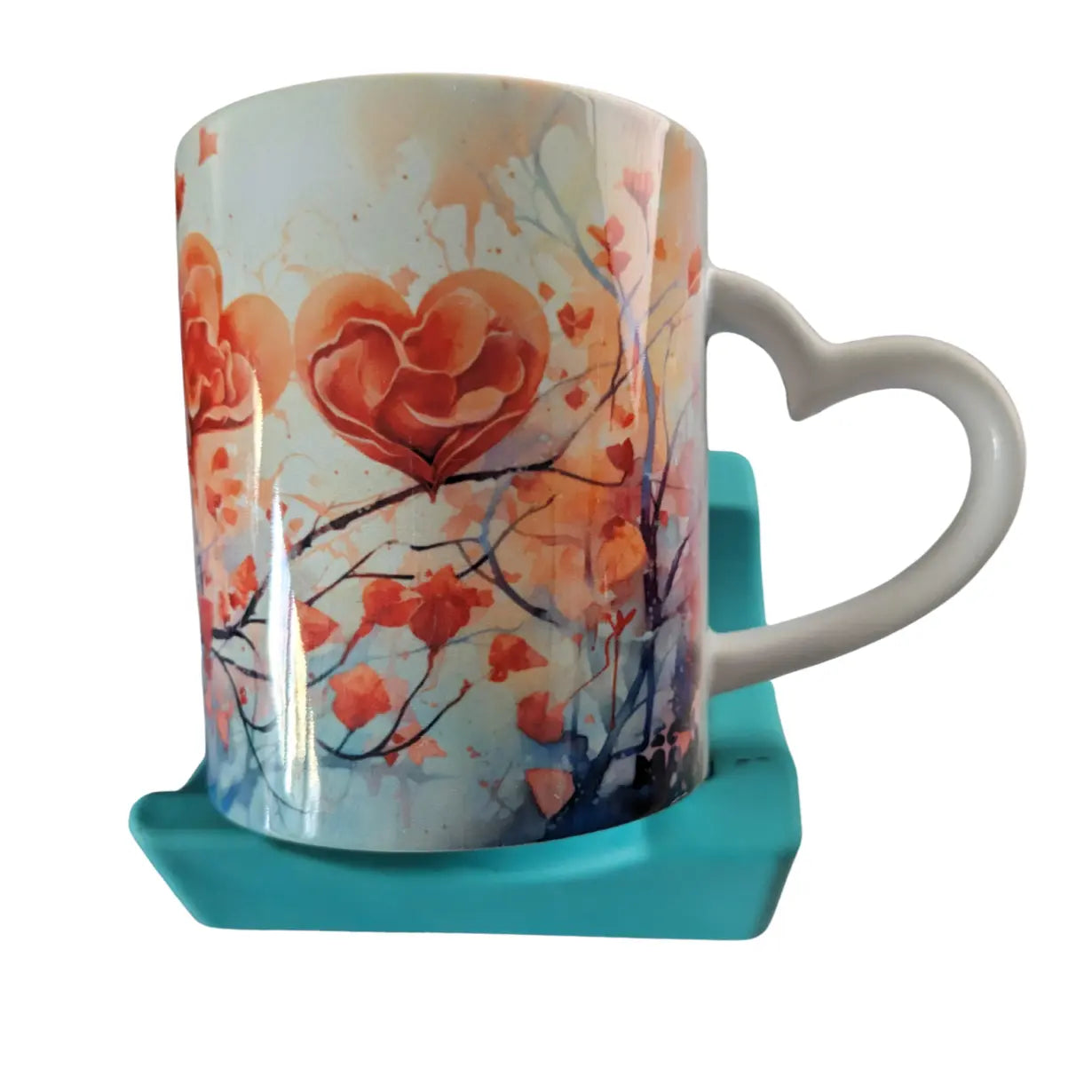 Mug personnalisée anse coeur - ASK créations 91