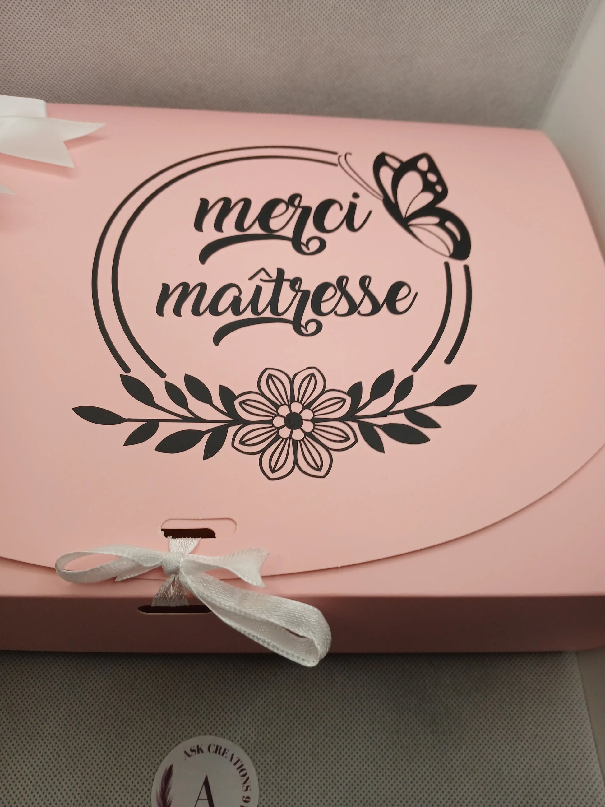 coffret merci maîtresse ASK créations 91