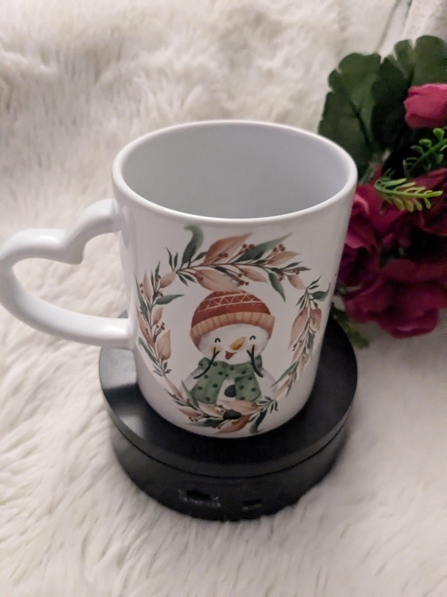 Mug personnalisée anse coeur - ASK créations 91